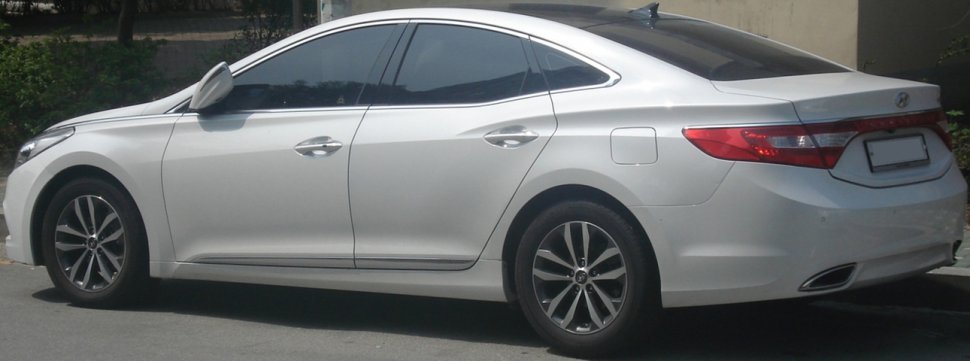 Hyundai Grandeur/Azera technical specifications and fuel economy